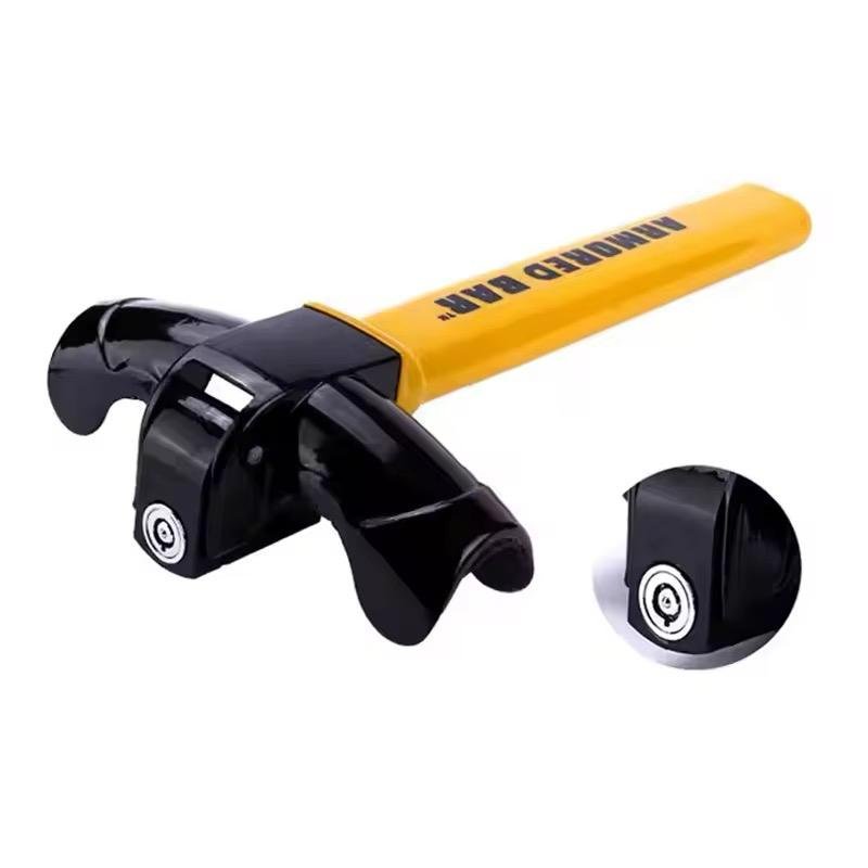 Hammer Shaped Steel Car Steering Wheel Locks